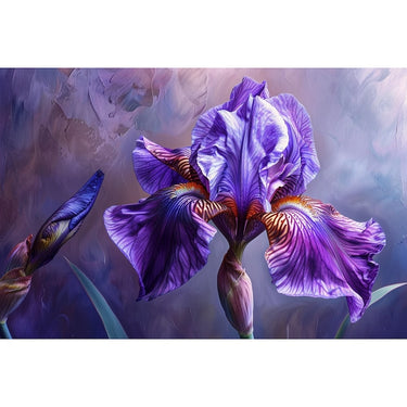 Iris Acrylic canvas